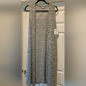 NWT Joy LLR Lula S Chic Gray Duster